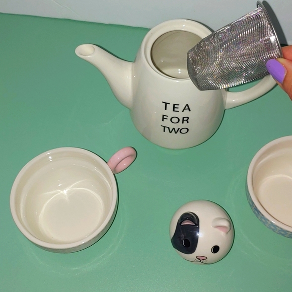 Tea For Two French Bull Stackable Tea-set by Shinzi Katoh - Picture 8 of 16